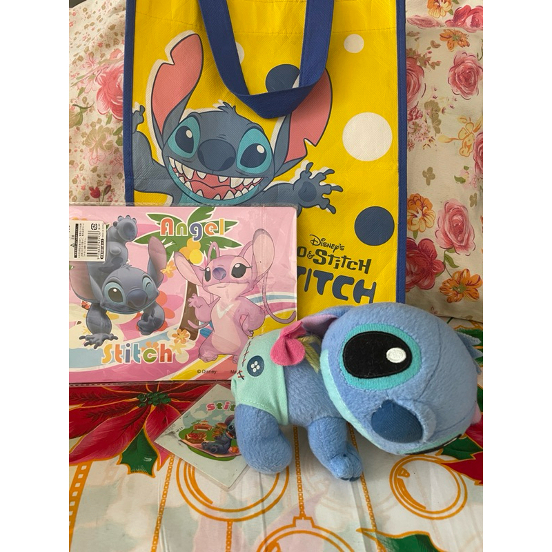 Disney Baby Stitch in Scram diaper Stufftoy/ plush with Freebies ...