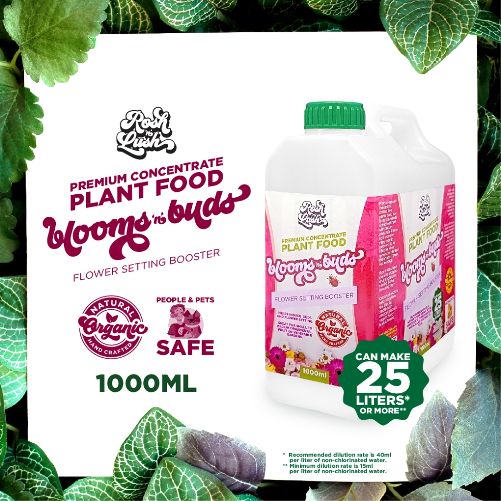 Plant Food Premium BLOOMS’N’BUDS (Organic Flower Setting Booster ...