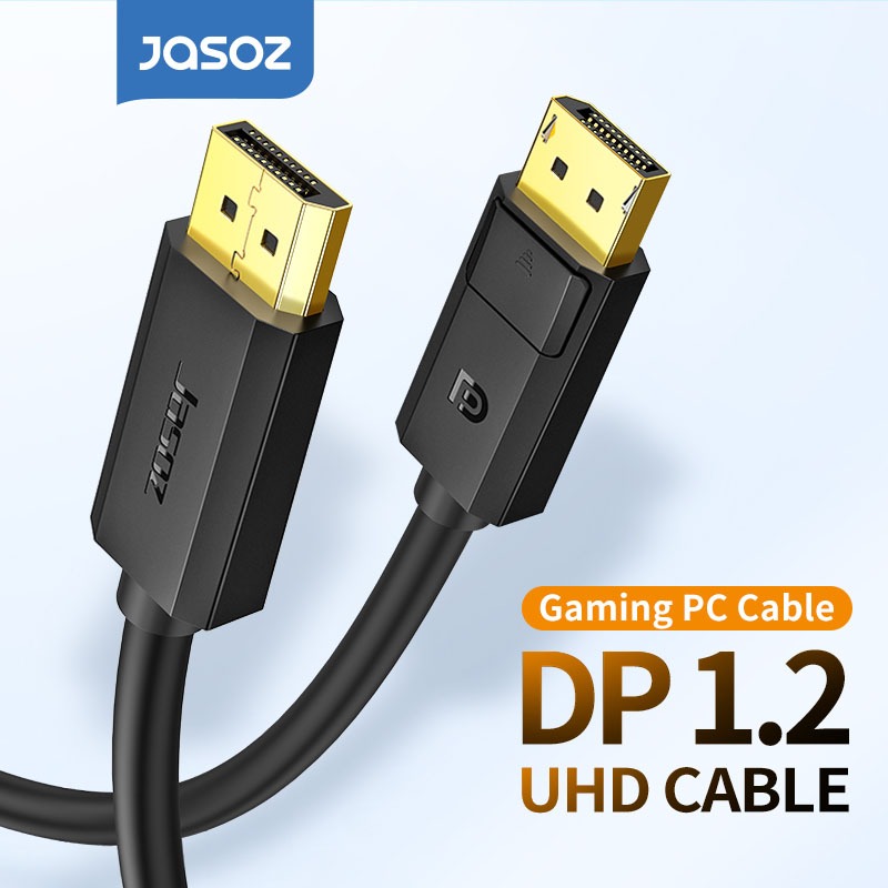 Jasoz 4K HD DisplayPort DP Male To Male Cable Display Port Cable 4K ...