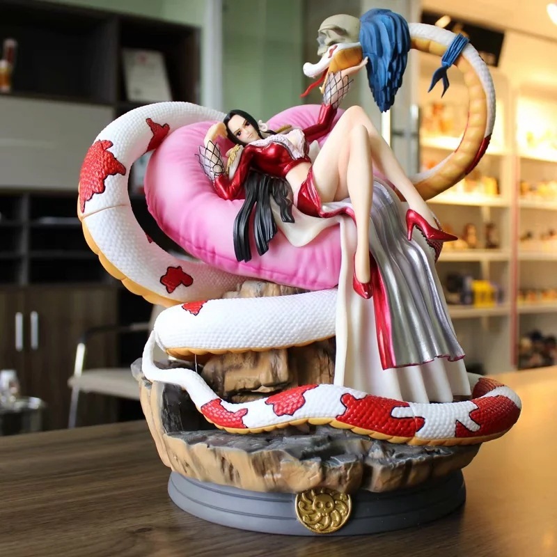 Little akiba anime one piece boa hancook figure model toy with box ...
