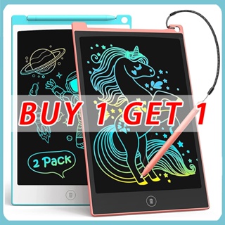 11.5 inch LCD Writing Tablet ,2 Pack Colorful Doodle Board Drawing Pad, Rechargeable Magic Drawing Tablet for Kids , Reusable Electronic Doodle Pad, T