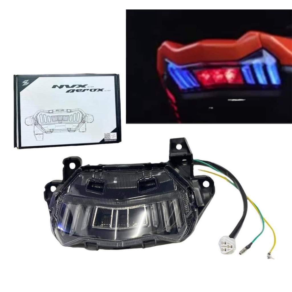 DEN AEROX V2 NVX TAIL LIGHT | Shopee Philippines