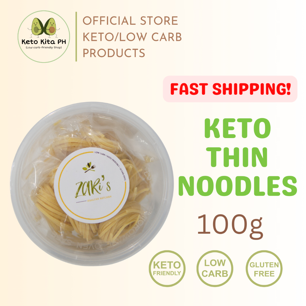 Dried Thin/Ramen Noodles Made from Almond Flour Ketogenic/ Low Carb