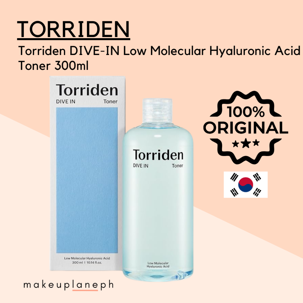 Torriden DIVEIN Low Molecular Hyaluronic Acid Toner 300ml Shopee