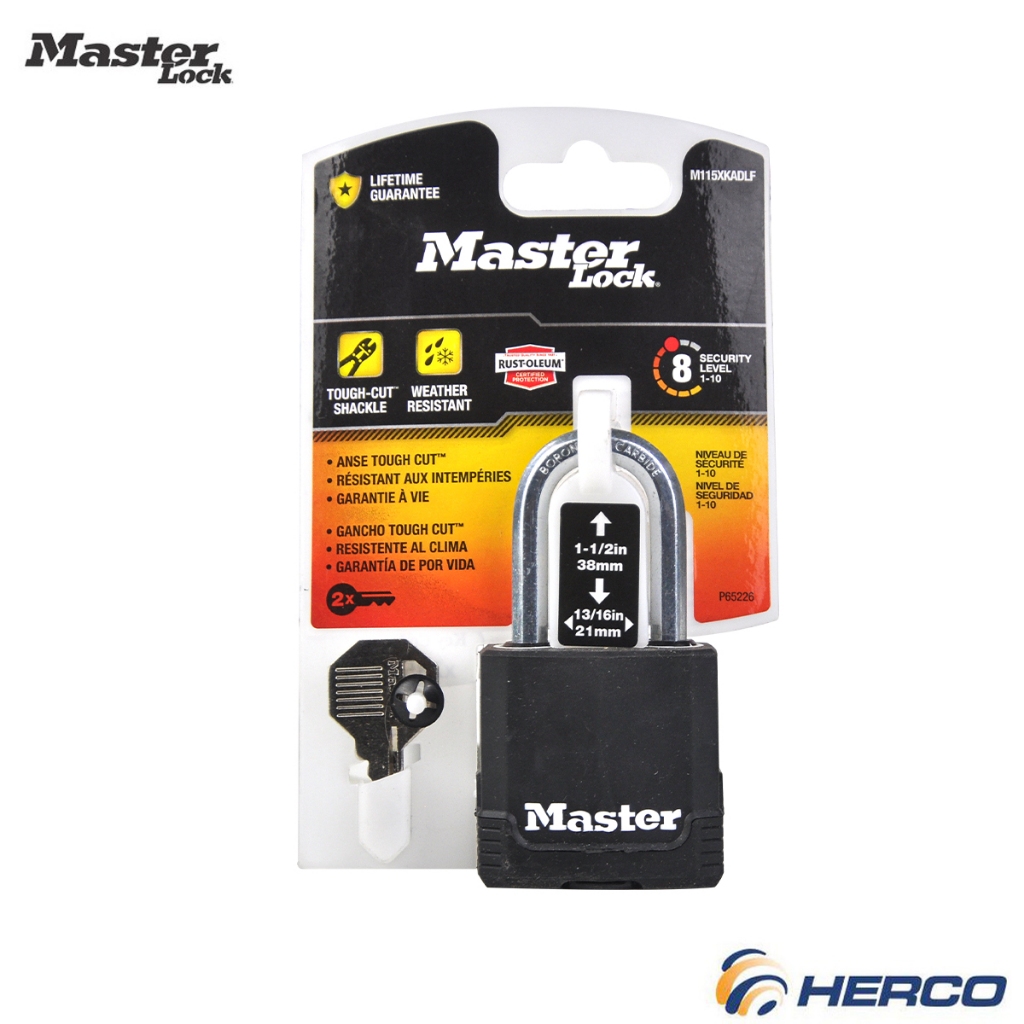 Master Lock M115XKADLF Magnum Padlock L/S 50mm | Shopee Philippines