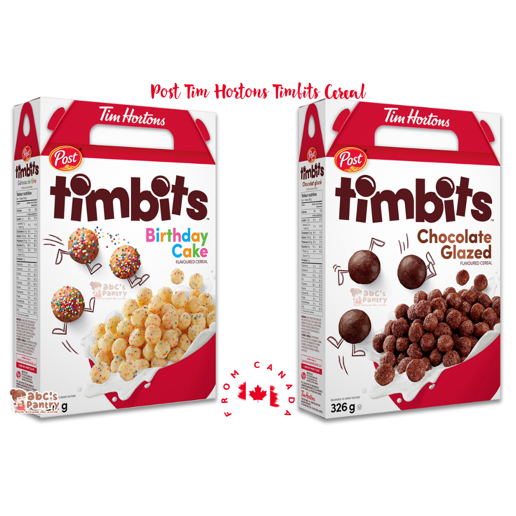 TIM HORTONS CANADA | Breakfast Cereal | Chocolate Glazed or Birthday ...