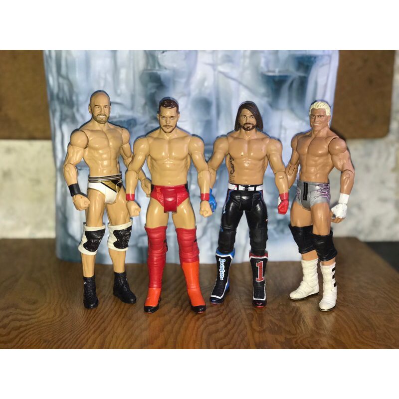 WWE Basic Mattel Batch 3 - (Finn Balor, AJ Styles, Apollo Crews, Ryback ...