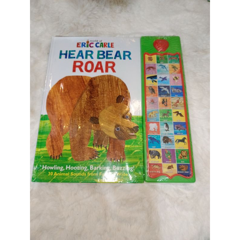 Eric Carle Hear Bear Roar | Shopee Philippines