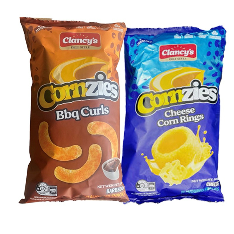 Clancy's Cornzies Bbq Curls/ Cheese Corn Rings 145g Shopee Philippines