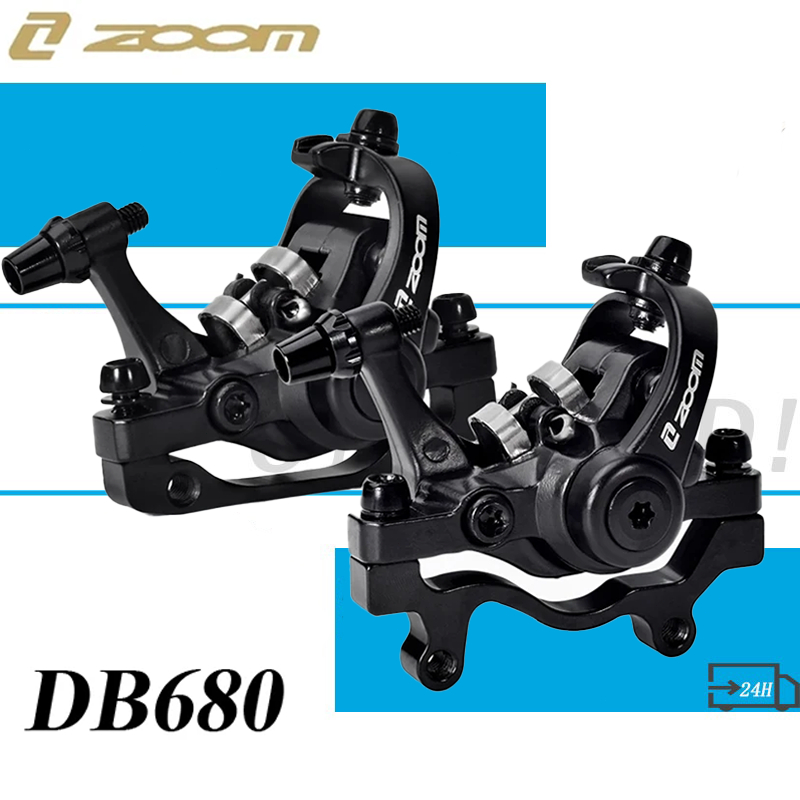 ZOOM DB680 Bicycle Brakes Rear Disc Adapter Caliper MTB Bike Aluminum Alloy Mechanical Electric Shopee Philippines
