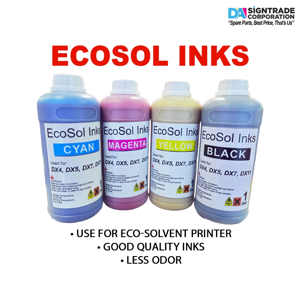 1 Liter EcoSolvent Inks | Shopee Philippines