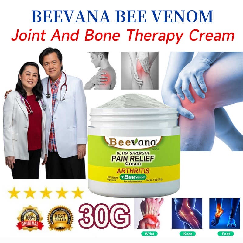 YANJIAYI Bee Venom Joint And Bone Therapy Cream Toe Bone Arthritis Gout ...