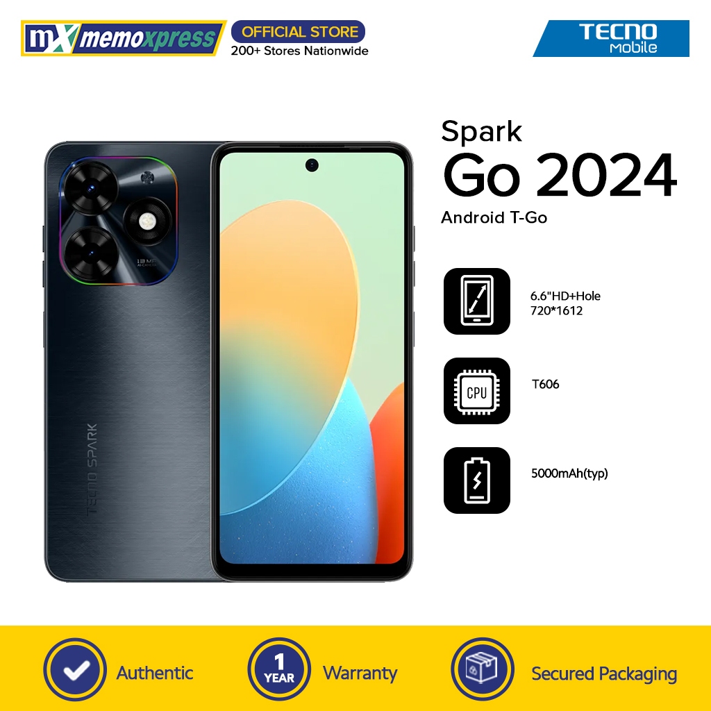 Tecno Spark Go 2024 4GB RAM 128GB ROM Smartphone Shopee Philippines