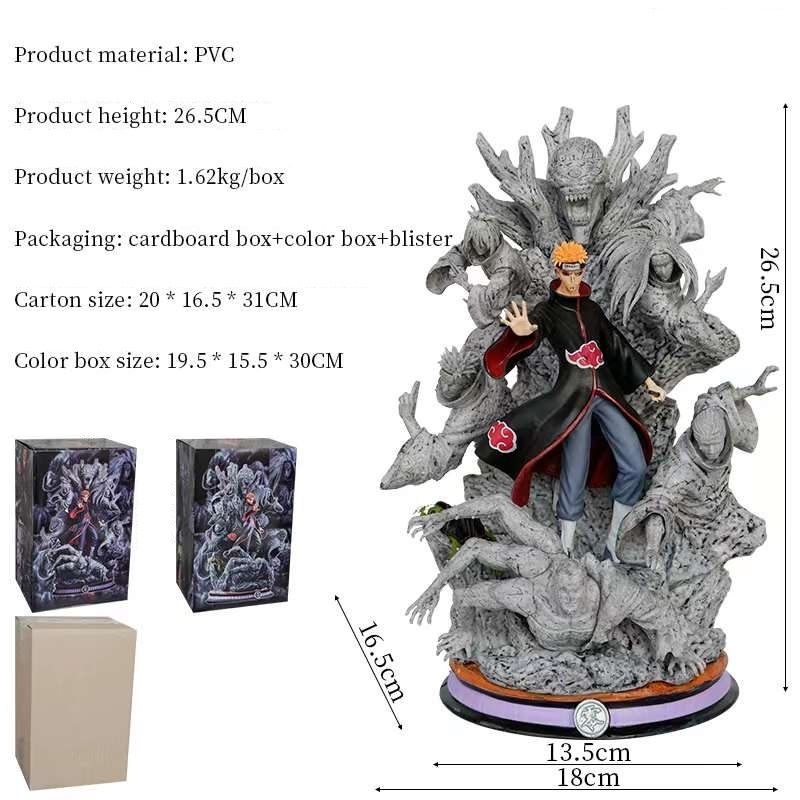 Naruto Shippuden Akatsuki Pain Six Paths Clouds Studio K.O 26.5cm ...