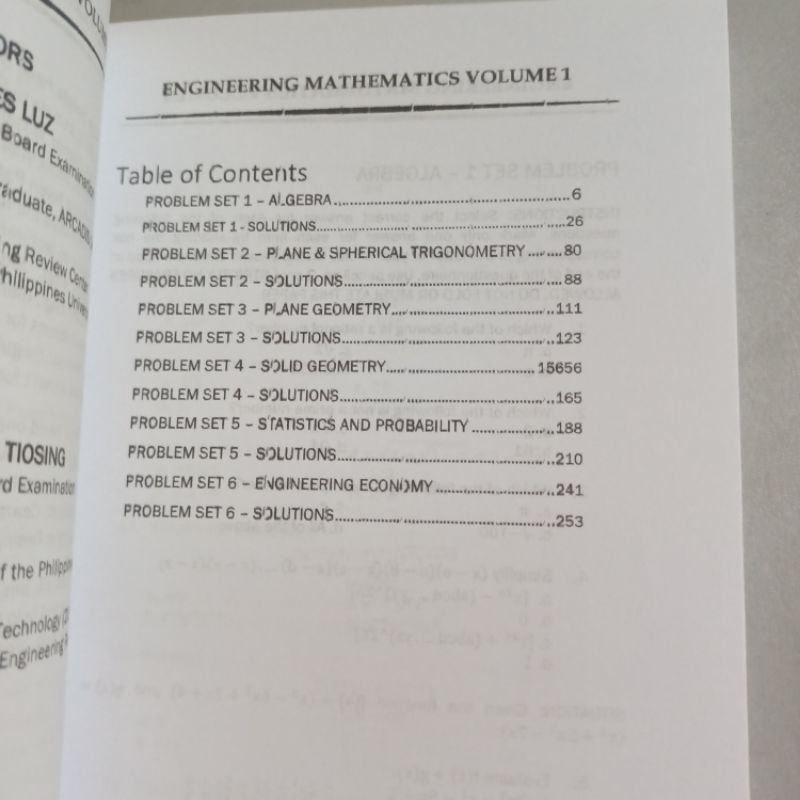 Engineering Mathematics Volume 1 and 2 Falcon | Shopee Philippines