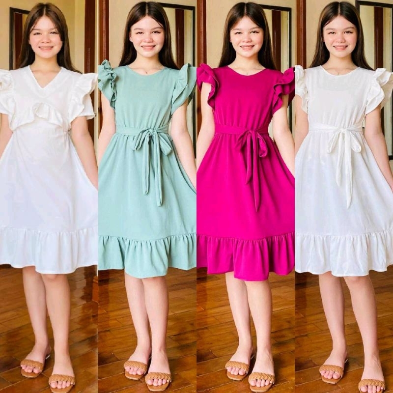 Elegant Dress for 9 12 years old Shopee Philippines