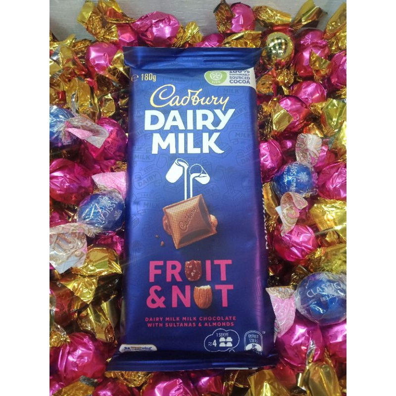 Cadbury Fruit and Nut 180g Shopee Philippines