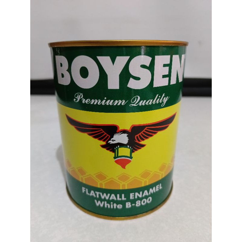 BOYSEN Paint B-800 Flatwall Enamel White (1L) | Shopee Philippines