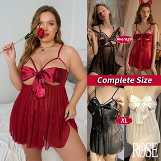 Big Size Sexy Sleeping Dress, Sexy Suit, Lace, Perspective, Fat, Sexy  Underwear.