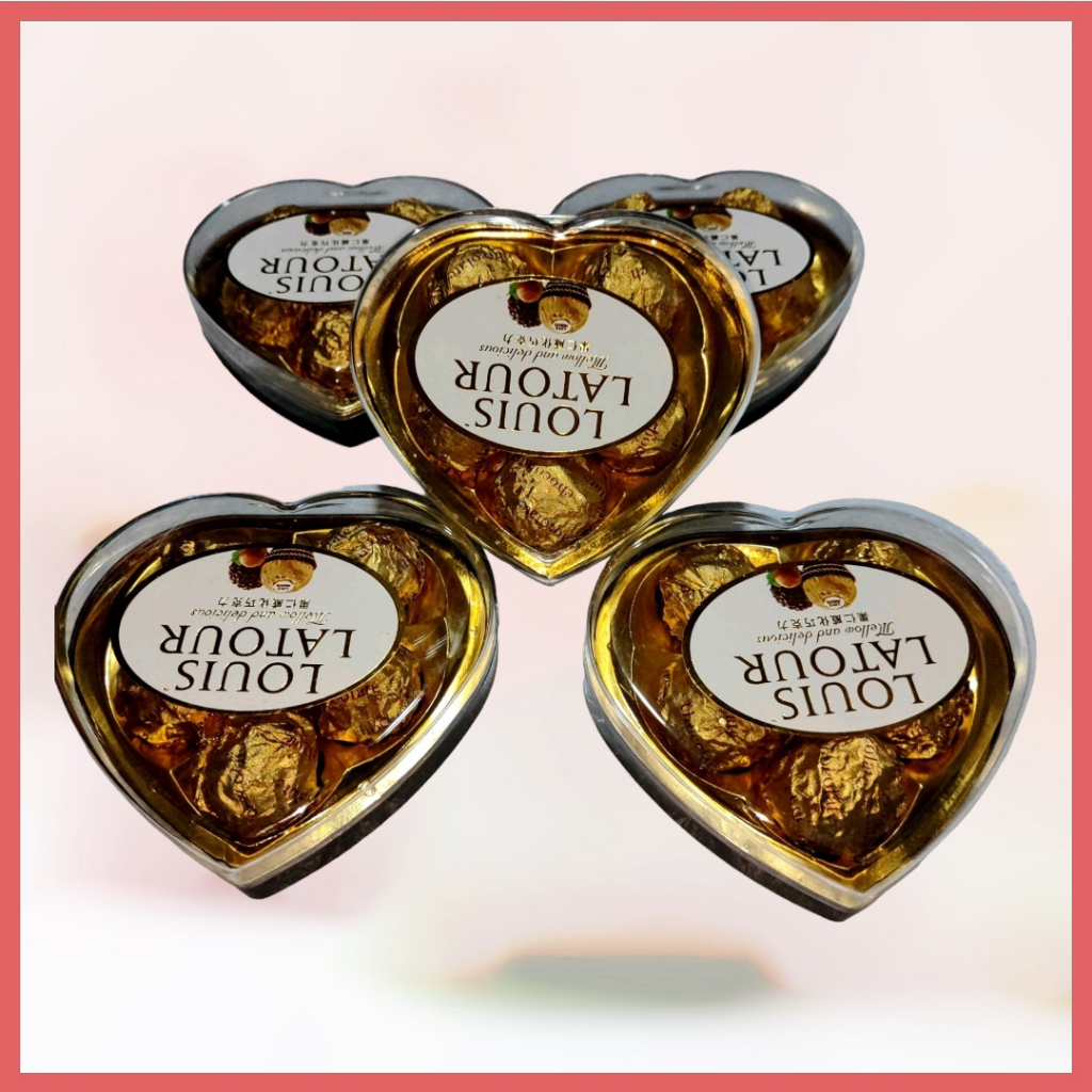 Valentines Chocolate/ Louis Latour Chocolate/ Heart Chocolate/ Love