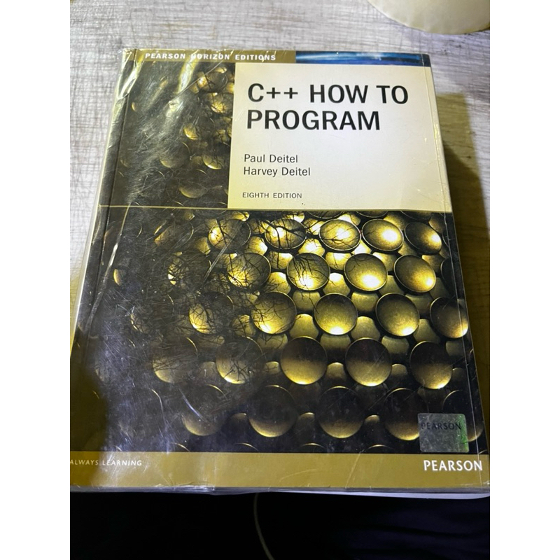 C++ HOW TO PROGRAM Paul Deitel Harvey Deitel EIGHTH EDITION | Shopee ...