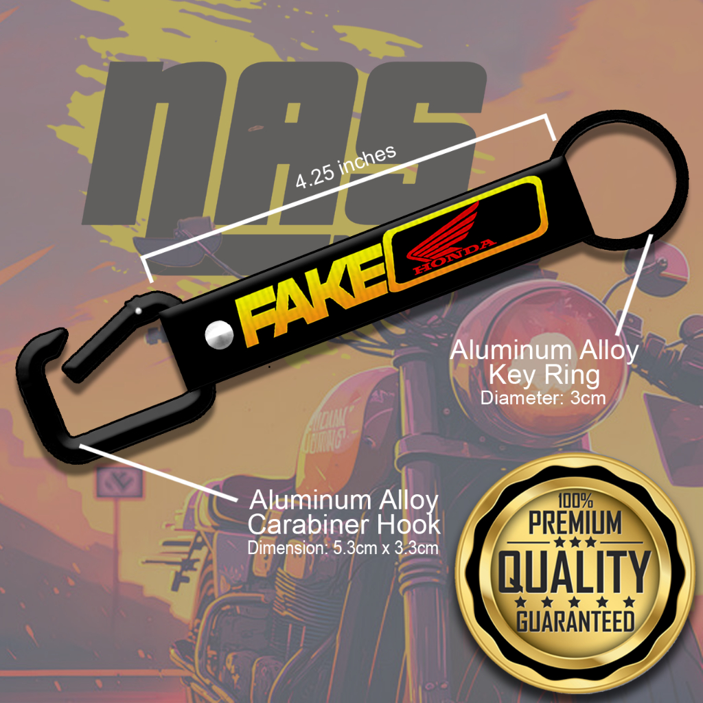 Fake Honda Thai Keylace KeyChain Key Holder for Motorcycle Rider With ...