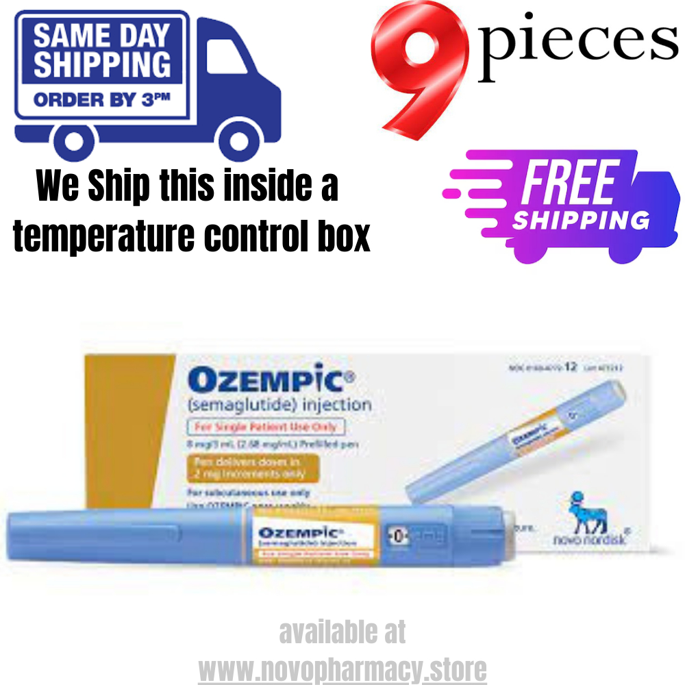 Ozempic 9 Pieces Pen 2 Mg Pen Appetite Semaglutide Suppressants With 