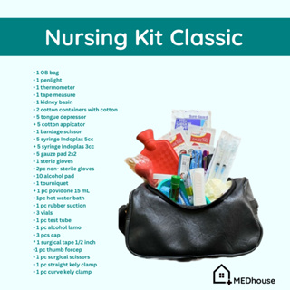 Nursing medical kit/ Nursing essentials for student nurse/Community Bag ...
