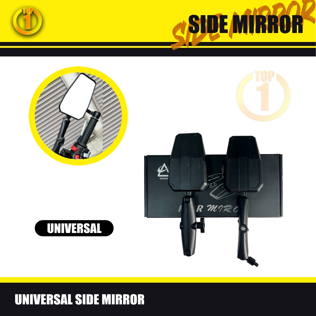 TOP1 Racing Universal Side Mirror Big Class High Quality Made in ...