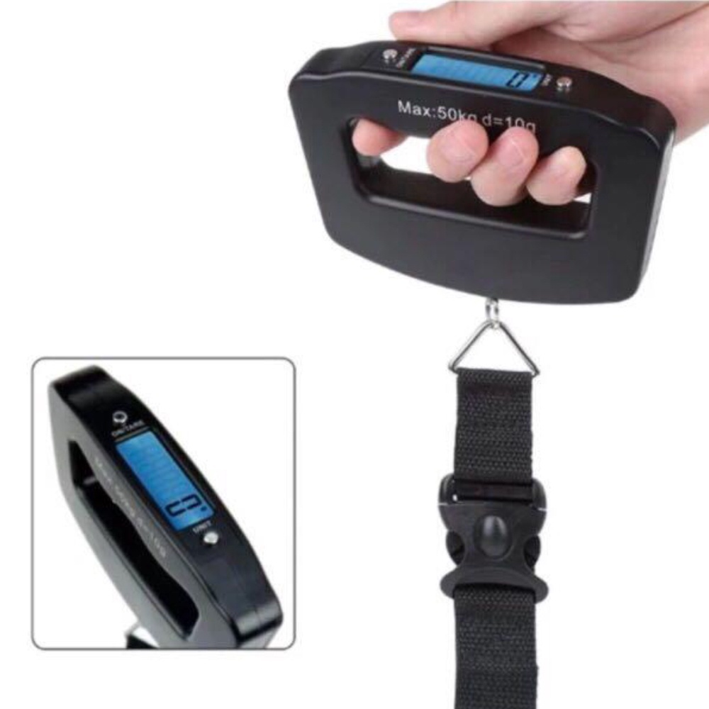 Portable Electronic Weighing Suitcase Handheld Digital Luggage Scale ...