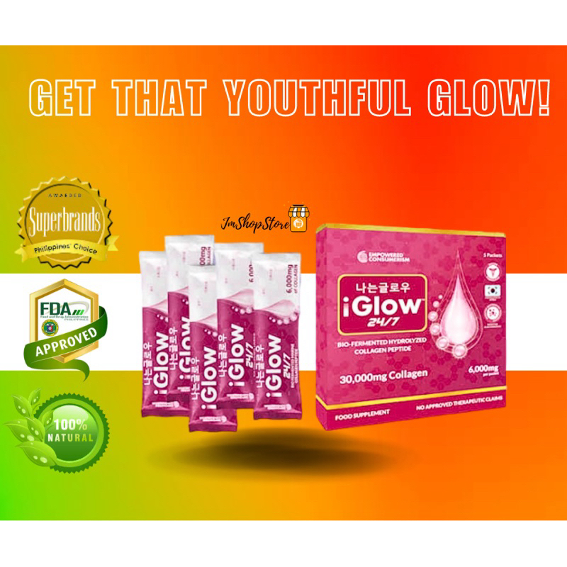 I Glow 24/7 (30,000mg Collagen) | Shopee Philippines