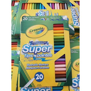 Crayola Washable Super Tips Markers 20 Pack