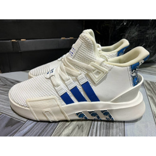 Adidas eqt on sale white and blue