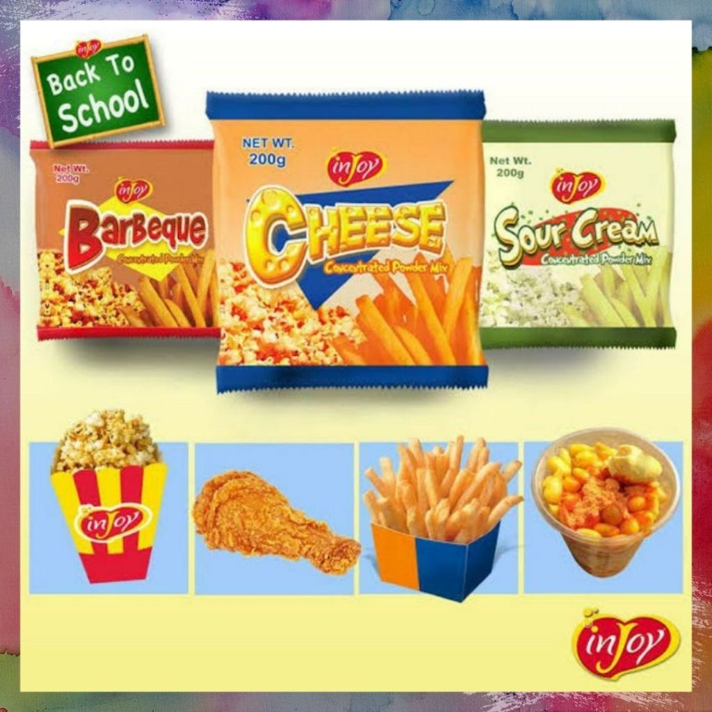 Fries Flavored Powder for fries and popcorn Injoy Milktea Supplies ...