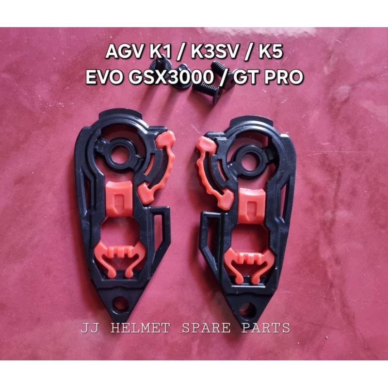VISOR BASEPLATE/MECHANISM FOR AGV K1/K3SV/K5/EVO GSX3000/GTPRO Shopee