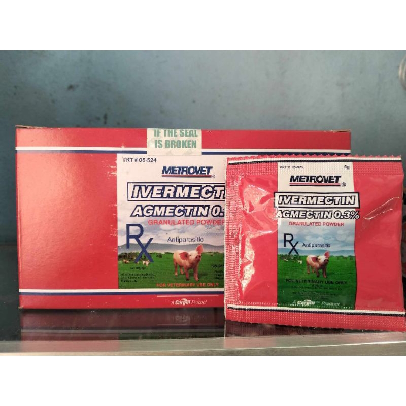 GRANULATED POWDER 0.3 5g Deworming Anti Tick and Fleas Anti Galis for