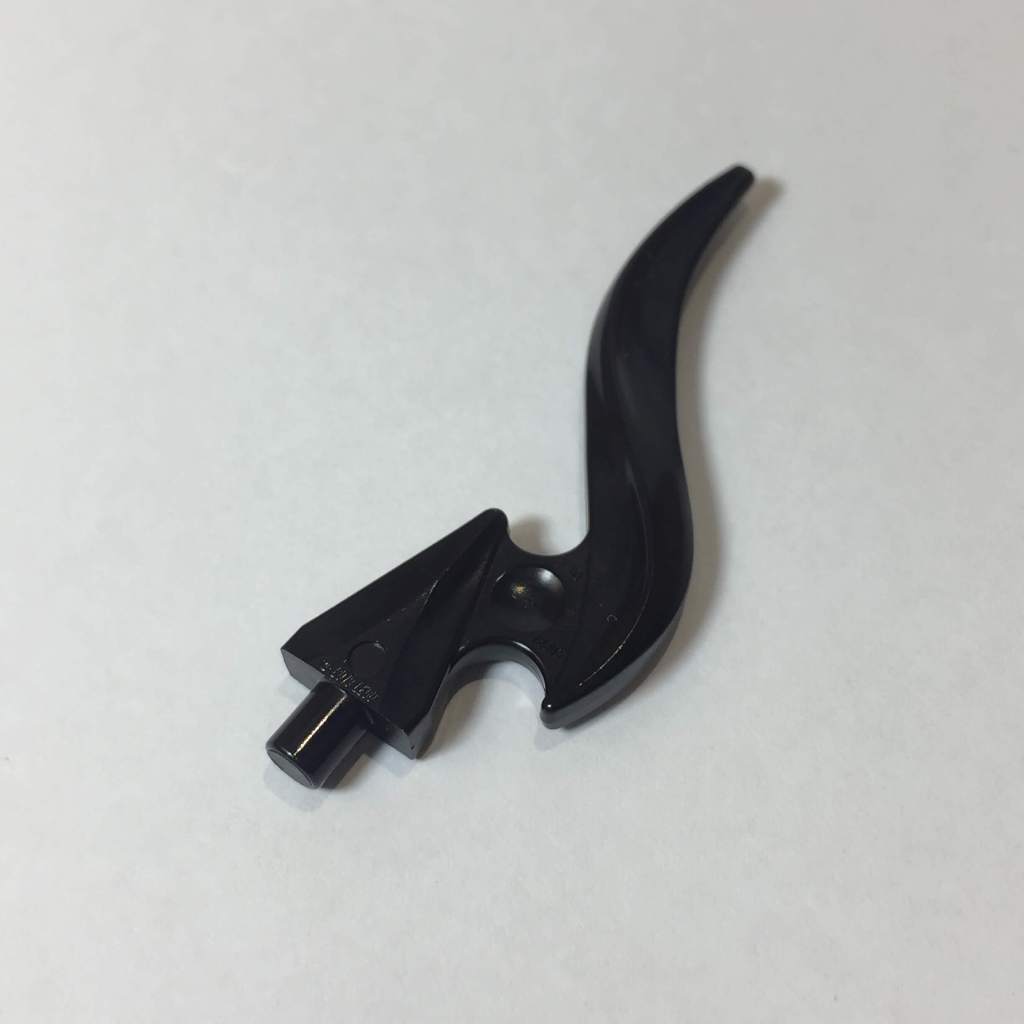 Authentic LEGO Part 18395 - Wave Rounded Curved Single with Bar End and ...