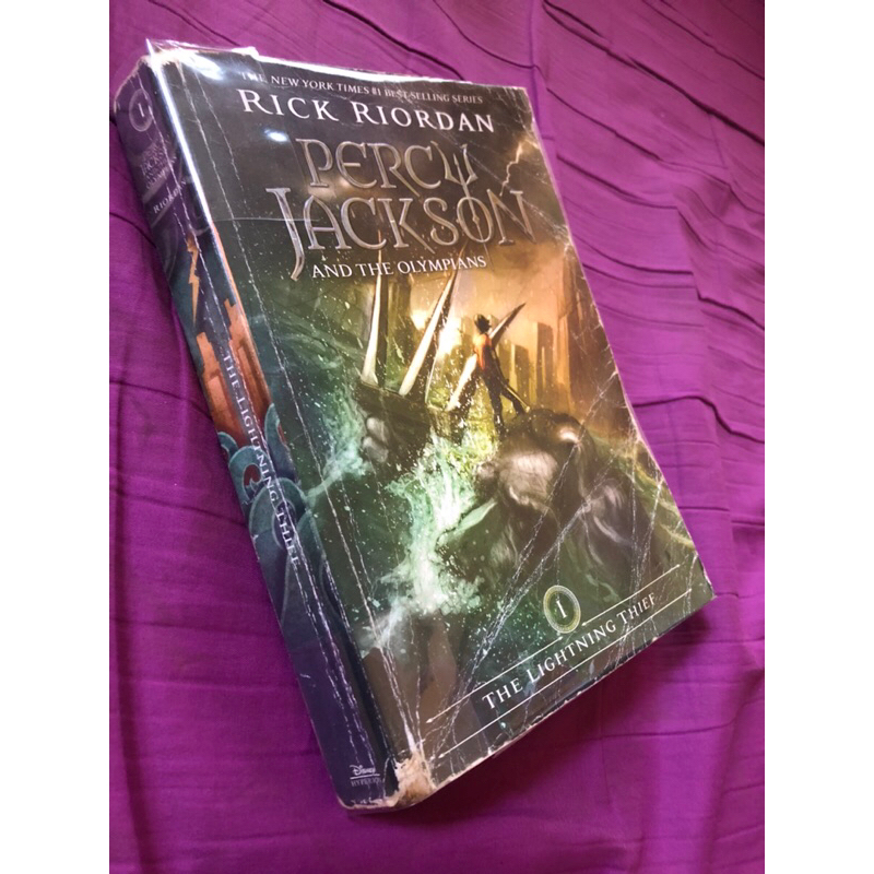 The Lightning Thief (Book1) Percy Jackson and the Olympians | Shopee ...