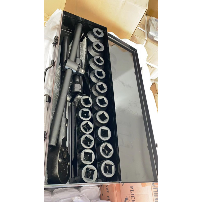 Koken Japan 3/4 Drive Socket Wrench Set (19-50mm) [6points/Hex Type ...