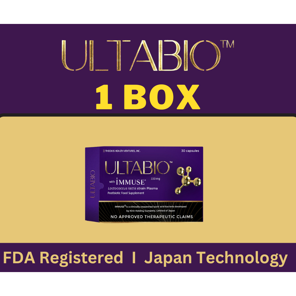 Ultabio with Immuse Lactococcus lactis strain Plasma Postbiotic ...