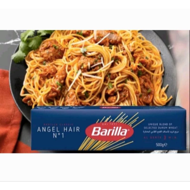 BARILLA ANGEL HAIR PASTA 500G | Shopee Philippines