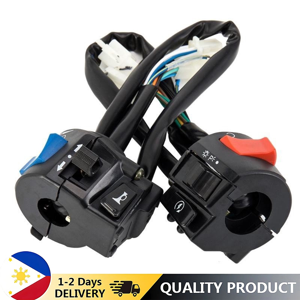 【Local Delivery】Left And Right Switch (universal ) Motorcycle Handlebar ...