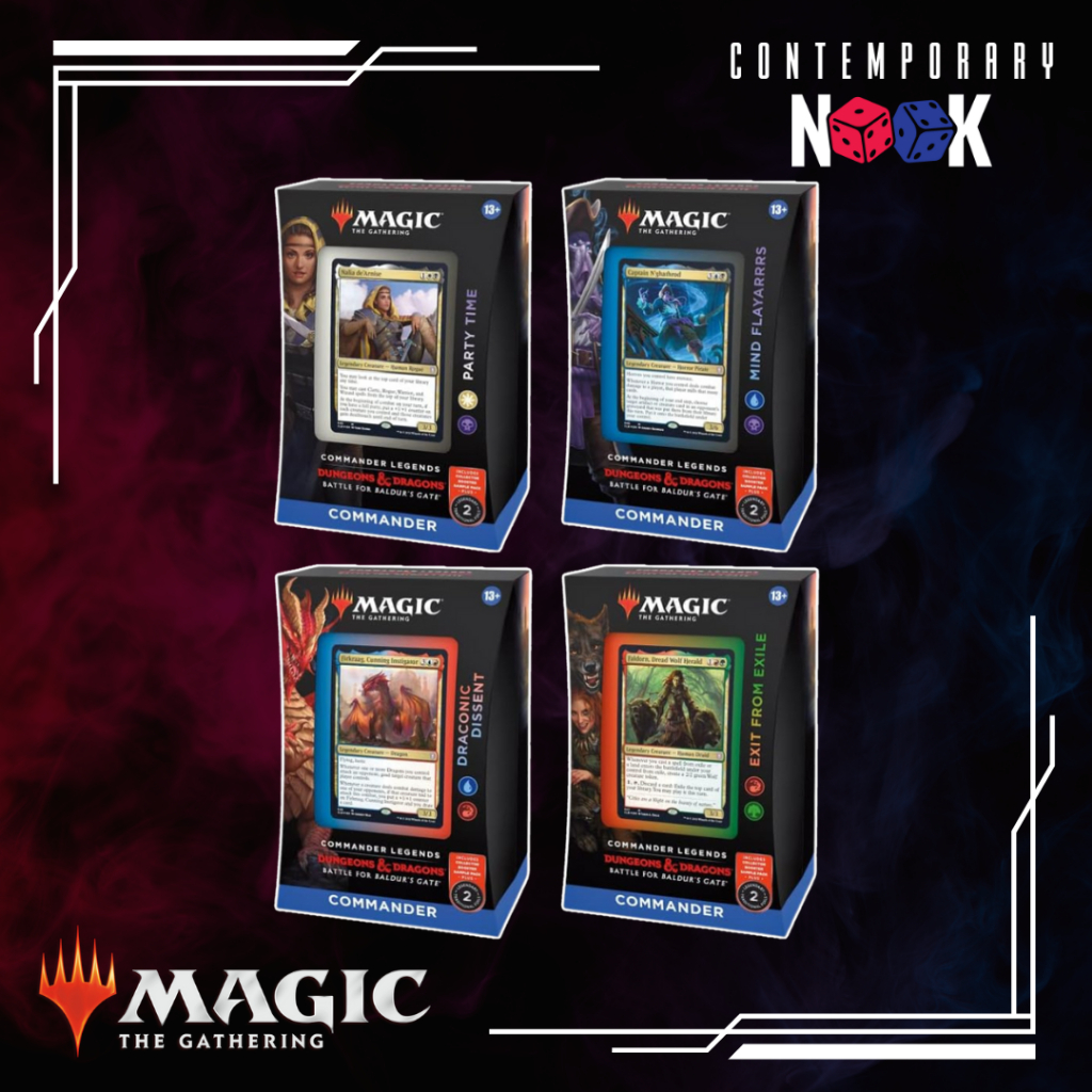 Commander Legends Battle for Baldur's Gate EDH Precon Deck (4 Decks