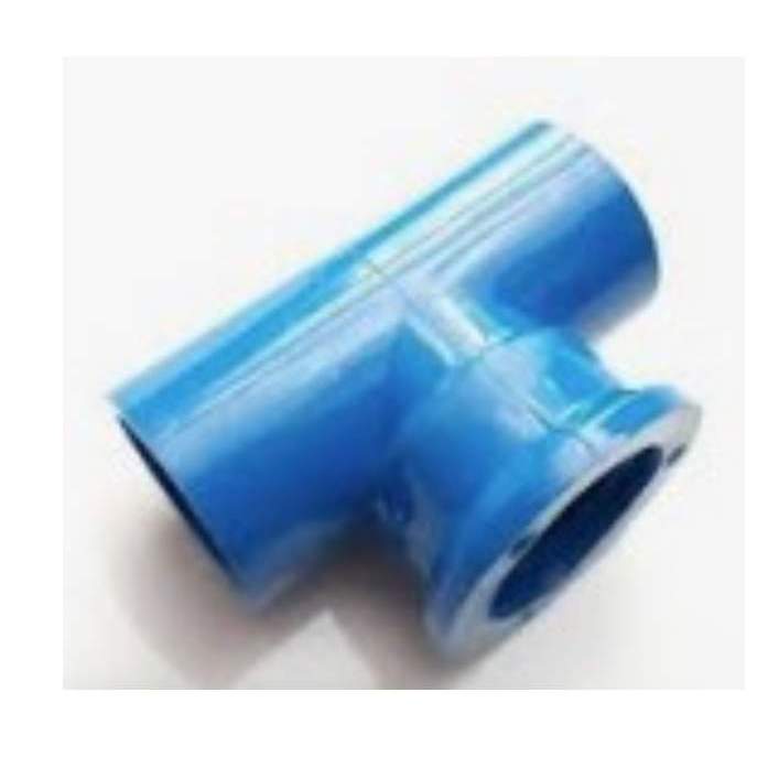 TEE w/ THREAD (PVC BLUE FITTINGS) (5PCS) | Shopee Philippines