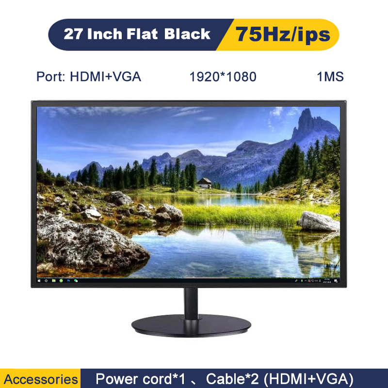 Expose Monitor 24 inch curved 75Hz/165Hz desktop ips computer monitors ...