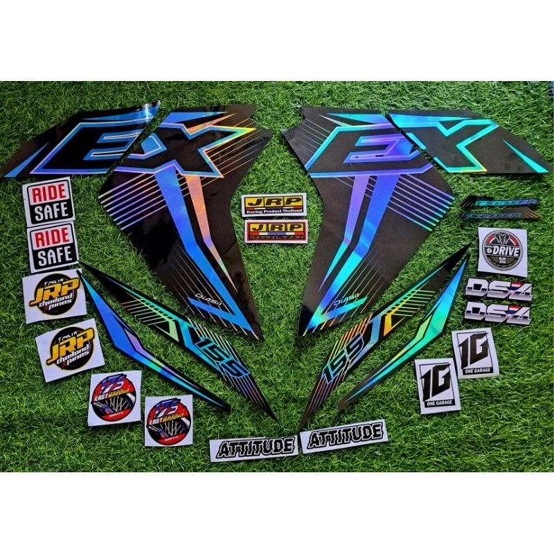 Yamaha Sniper 155 Decal Stickers Latest Malaysian Design | Shopee ...