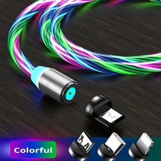 Streamer Data Line Emits Light Android Fast Charger Cable with Light ...