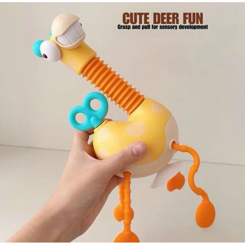 Giraffe Sensory Training Fidget Pull String | Shopee Philippines