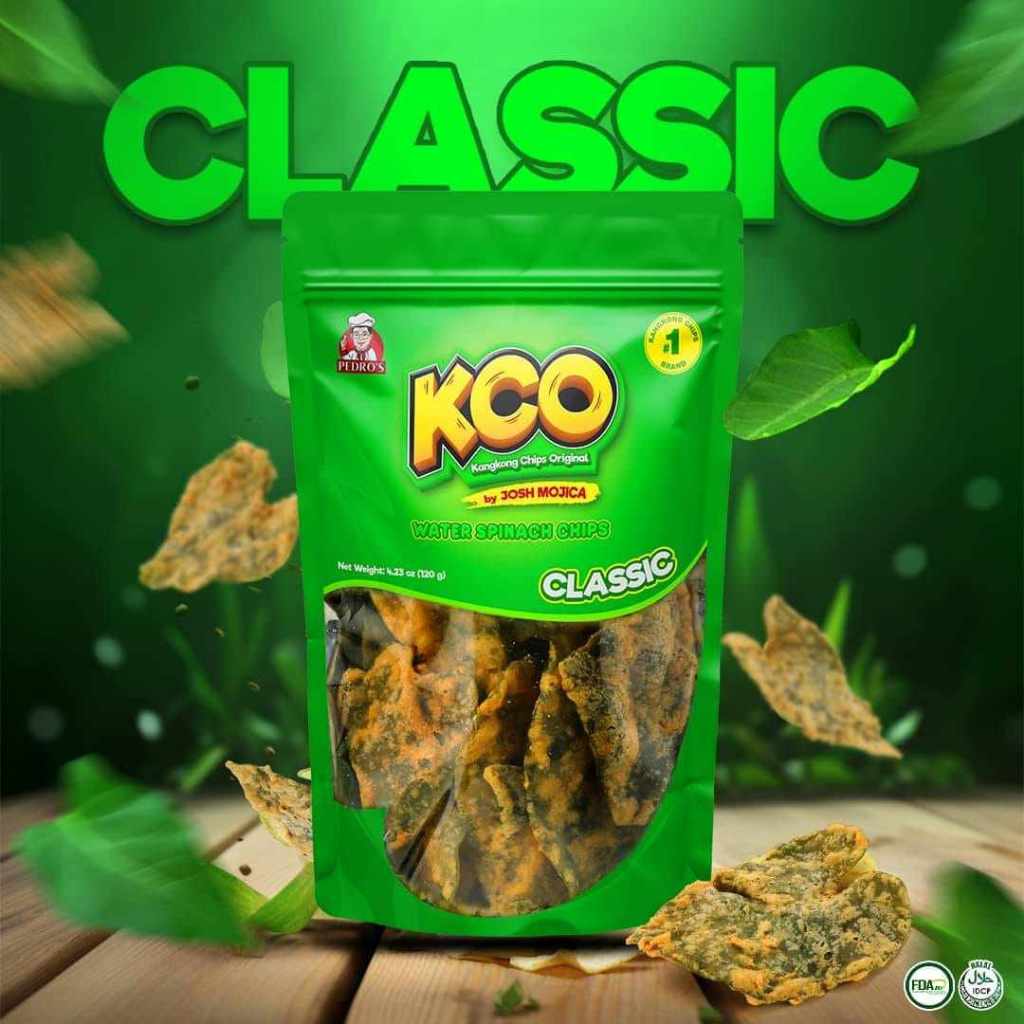 Kangkong Chips Original by Josh Mojica (OFFICIAL DISTRIBUTOR) 120g
