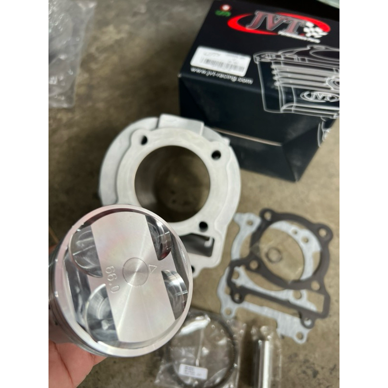 JVT Racing Cylinder Block 66mm 4Valve Forged Piston Chromebore for MIO ...